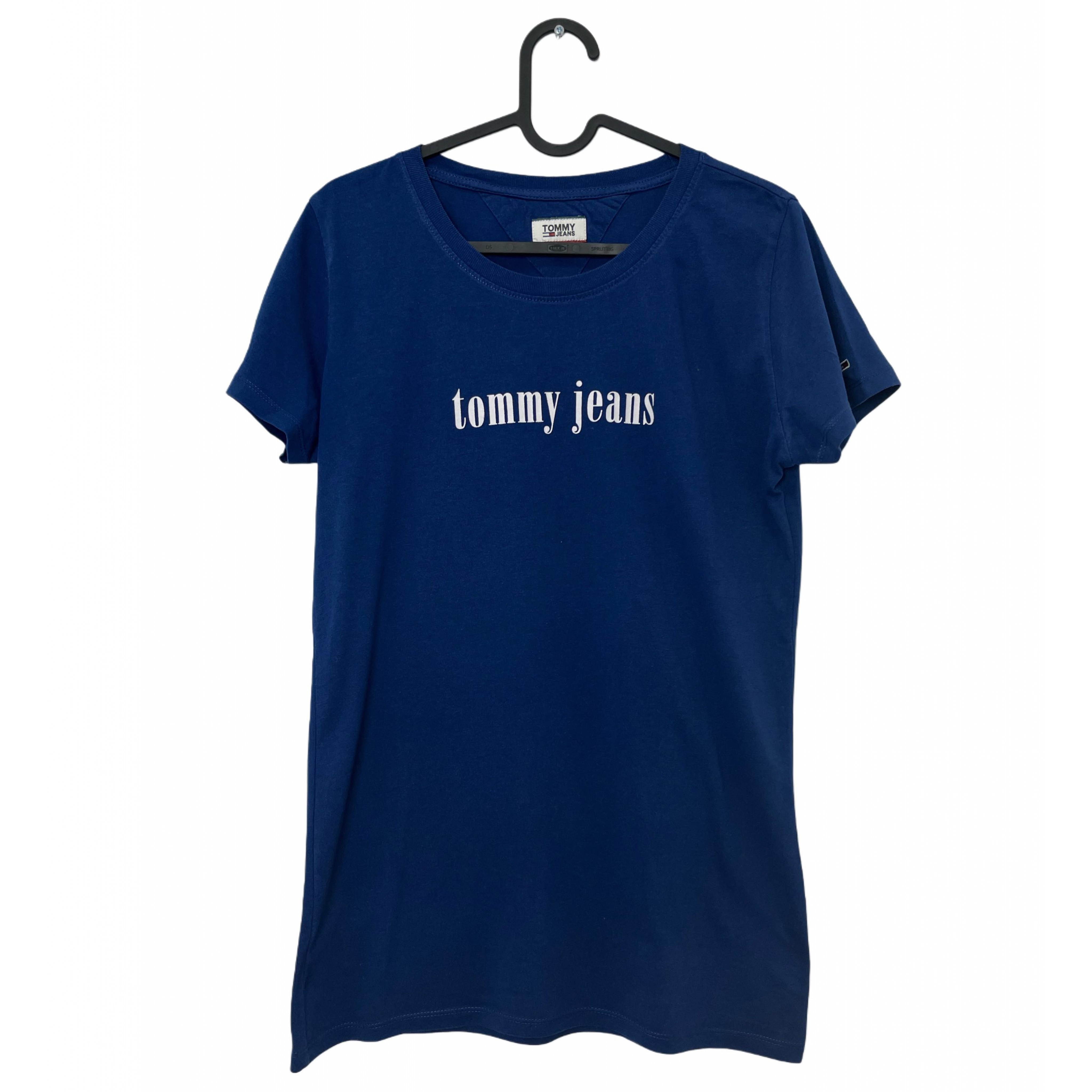 TOMMY JEANS BLUE T-SHIRT TOMMY JEANS BLUE T-SHIRT