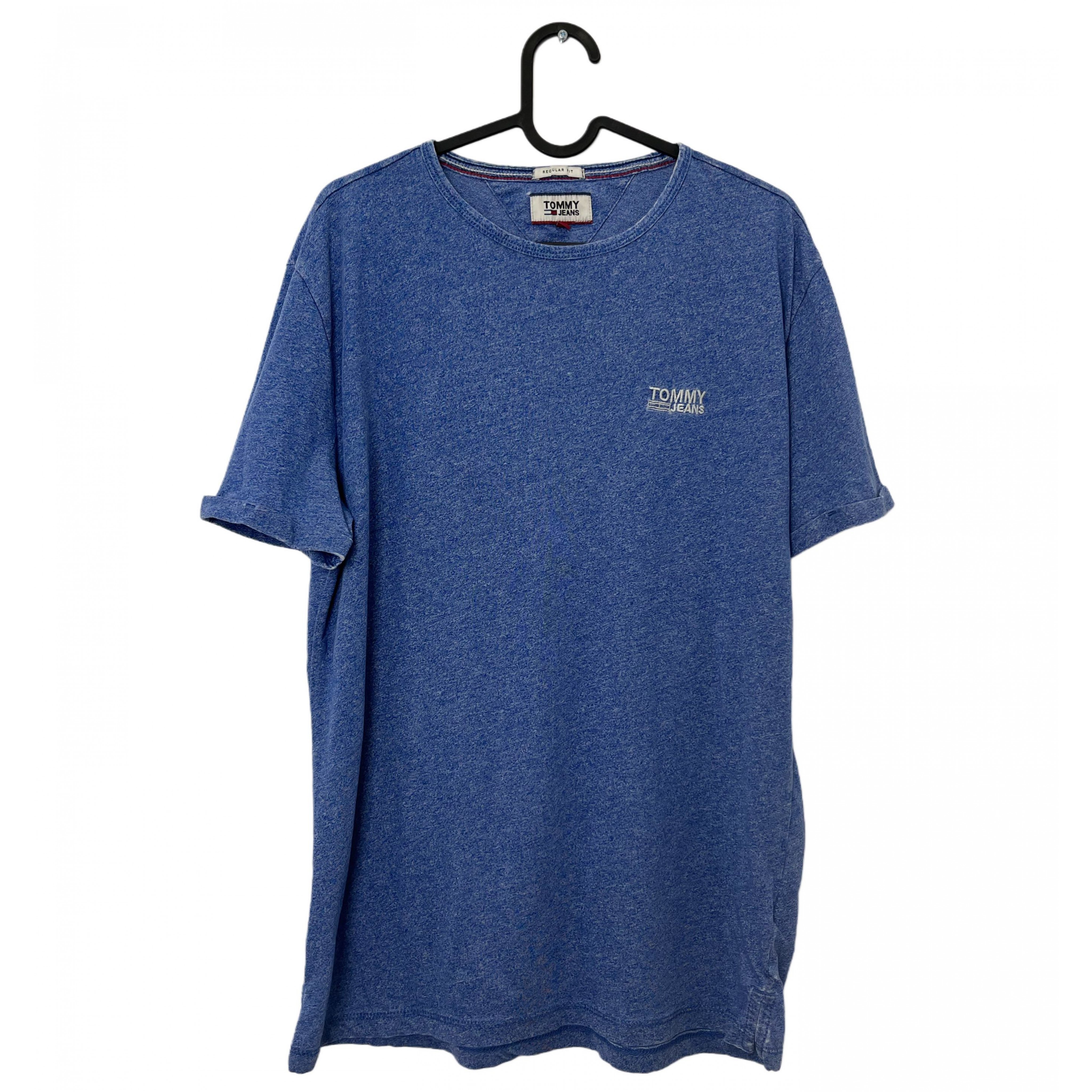 TOMMY JEANS BLUE T-SHIRT TOMMY JEANS BLUE T-SHIRT