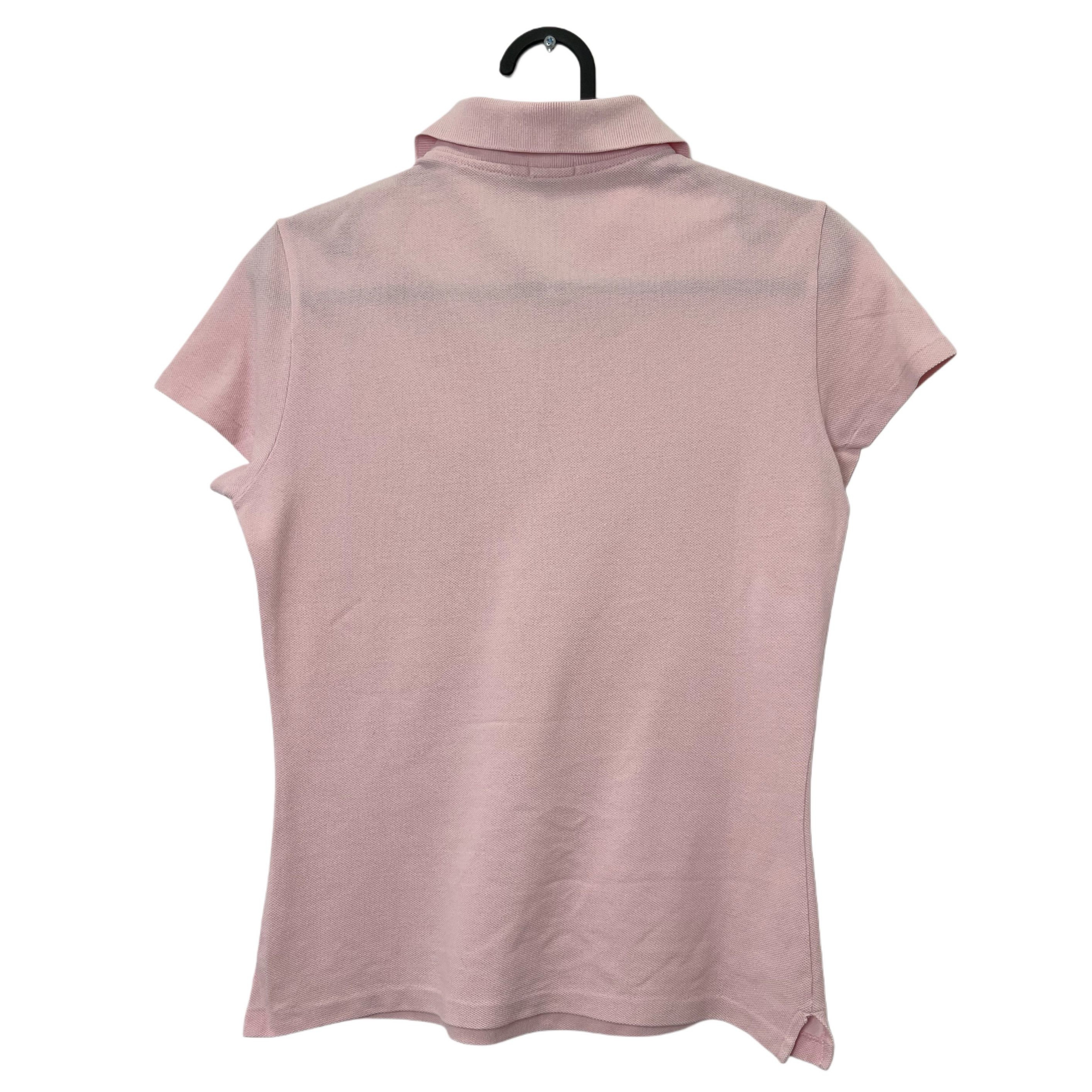 BENNETON PINK POLO T-SHIRT BENNETON PINK POLO T-SHIRT