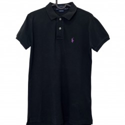 BLACK RALPH LAUREN POLO T-SHIRT