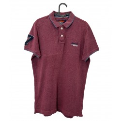 SUPERDRY RED POLO T-SHIRT