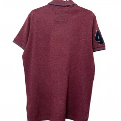 SUPERDRY RED POLO T-SHIRT