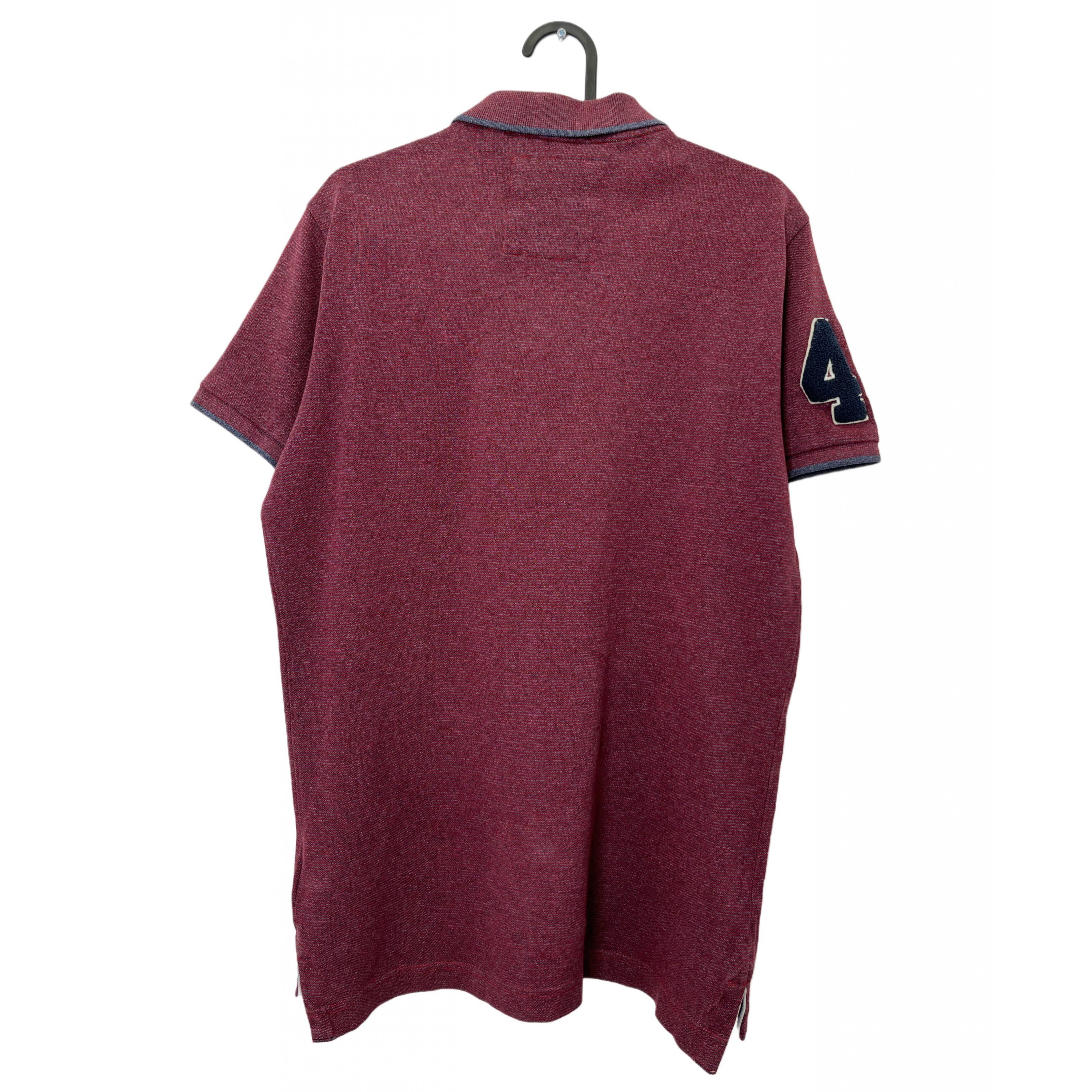 SUPERDRY RED POLO T-SHIRT SUPERDRY RED POLO T-SHIRT