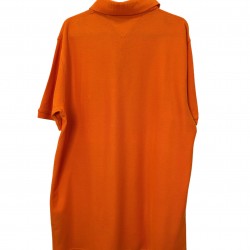 TOMMY HILFIGER ORANGE POLO T-SHIRT