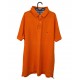 TOMMY HILFIGER ORANGE POLO T-SHIRT TOMMY HILFIGER ORANGE POLO T-SHIRT