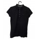 TOMMY HILFIGER BLACK POLO T-SHIRT