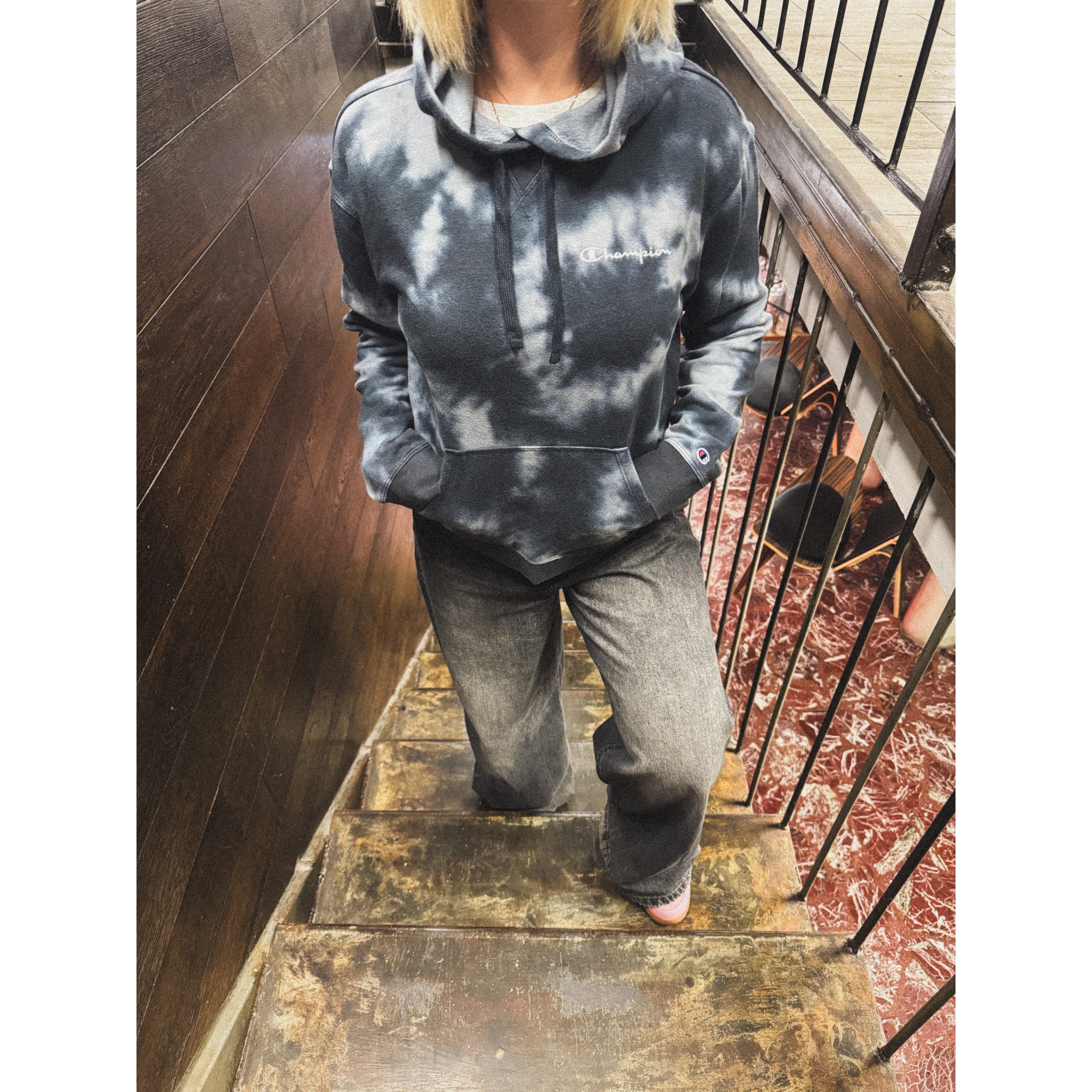 CHAMPION TIDE-EYE HOODIE CHAMPION TIDE-EYE HOODIE