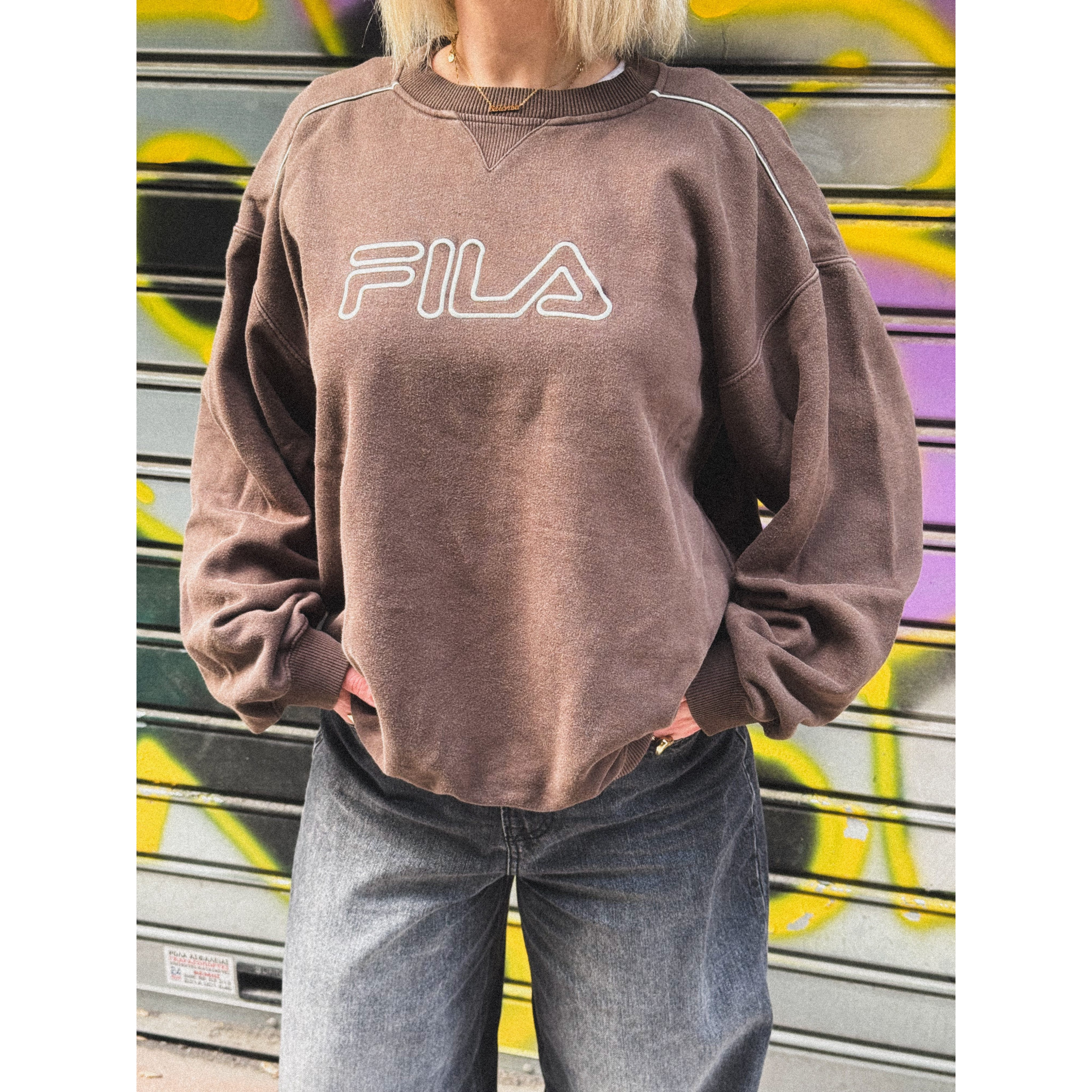 FILA GREY SWEATSHIRT FILA GREY SWEATSHIRT