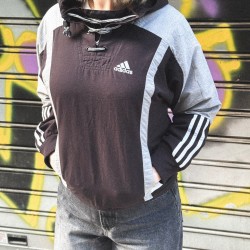 ADIDAS BLACK HOODIE 