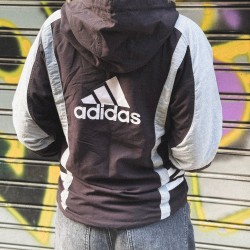 ADIDAS BLACK HOODIE 