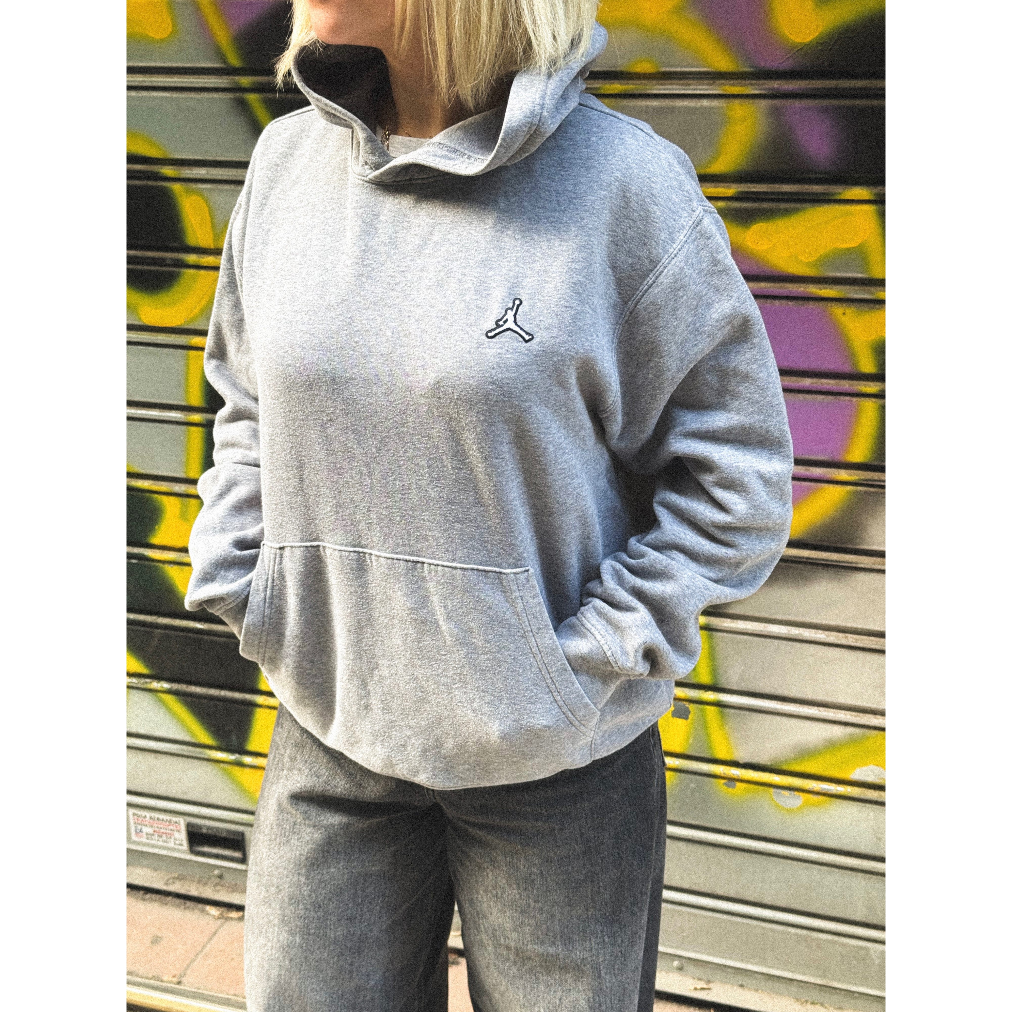 JORDAN GREY HOODIE JORDAN GREY HOODIE