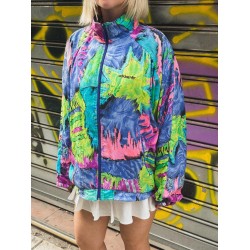 ADIDAS FLORAL VINTAGE JACKET
