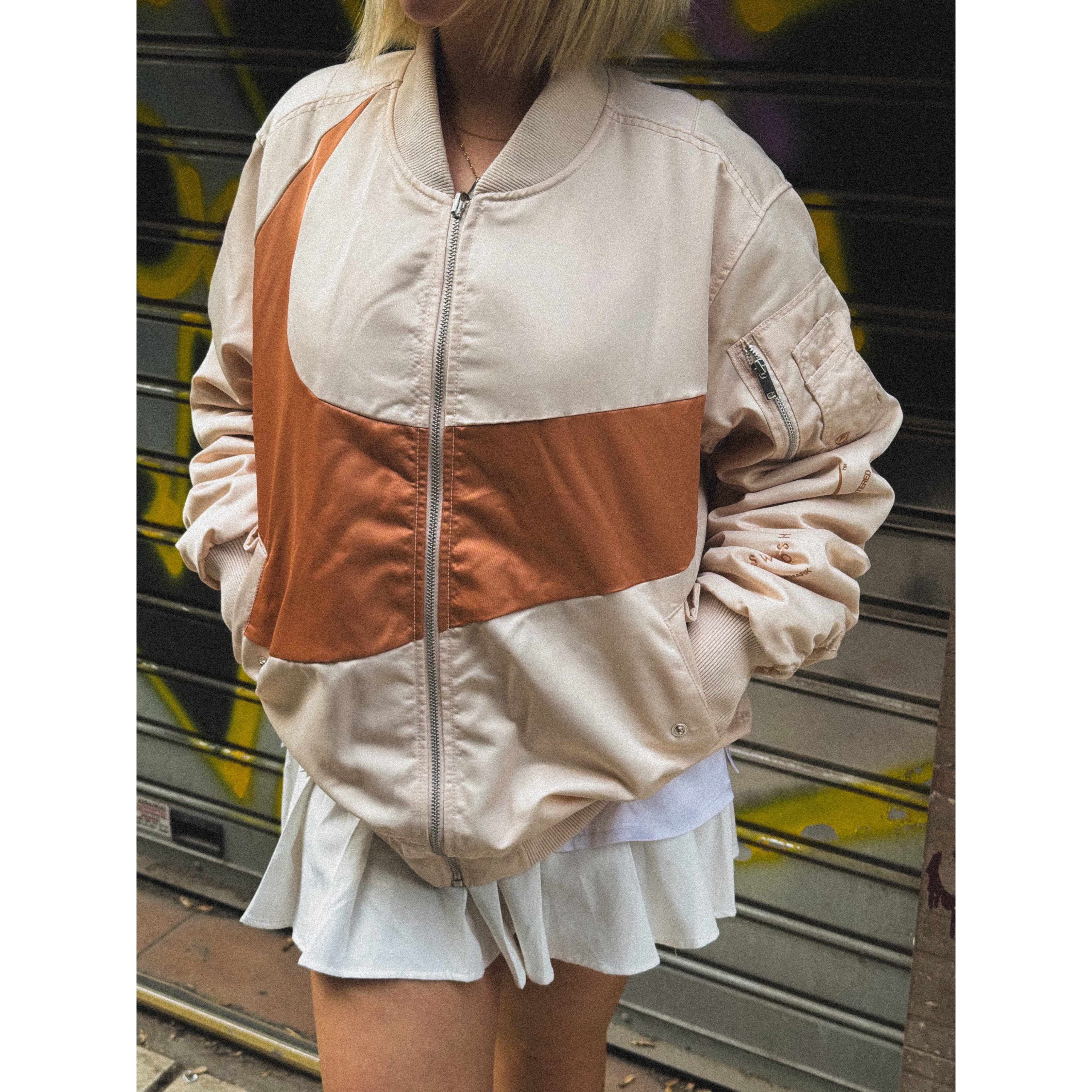 NIKE BOMBER JACKET SWOOSH NIKE BOMBER JACKET SWOOSH