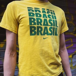 NIKE BRASIL YELLOW T-SHIRT