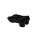 FERRAGAMO BLACK LEATHER LOW HEELS FERRAGAMO BLACK LEATHER LOW HEELS