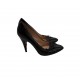 GUCCI BLACK LEATHER HEELS GUCCI BLACK LEATHER HEELS