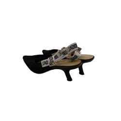 CHRISTIAN DIOR CLOTH HEELS