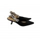 CHRISTIAN DIOR CLOTH HEELS CHRISTIAN DIOR CLOTH HEELS