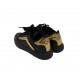 VERSACE BLACK LEATHER SNEAKERS VERSACE BLACK LEATHER SNEAKERS