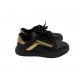 VERSACE BLACK LEATHER SNEAKERS VERSACE BLACK LEATHER SNEAKERS