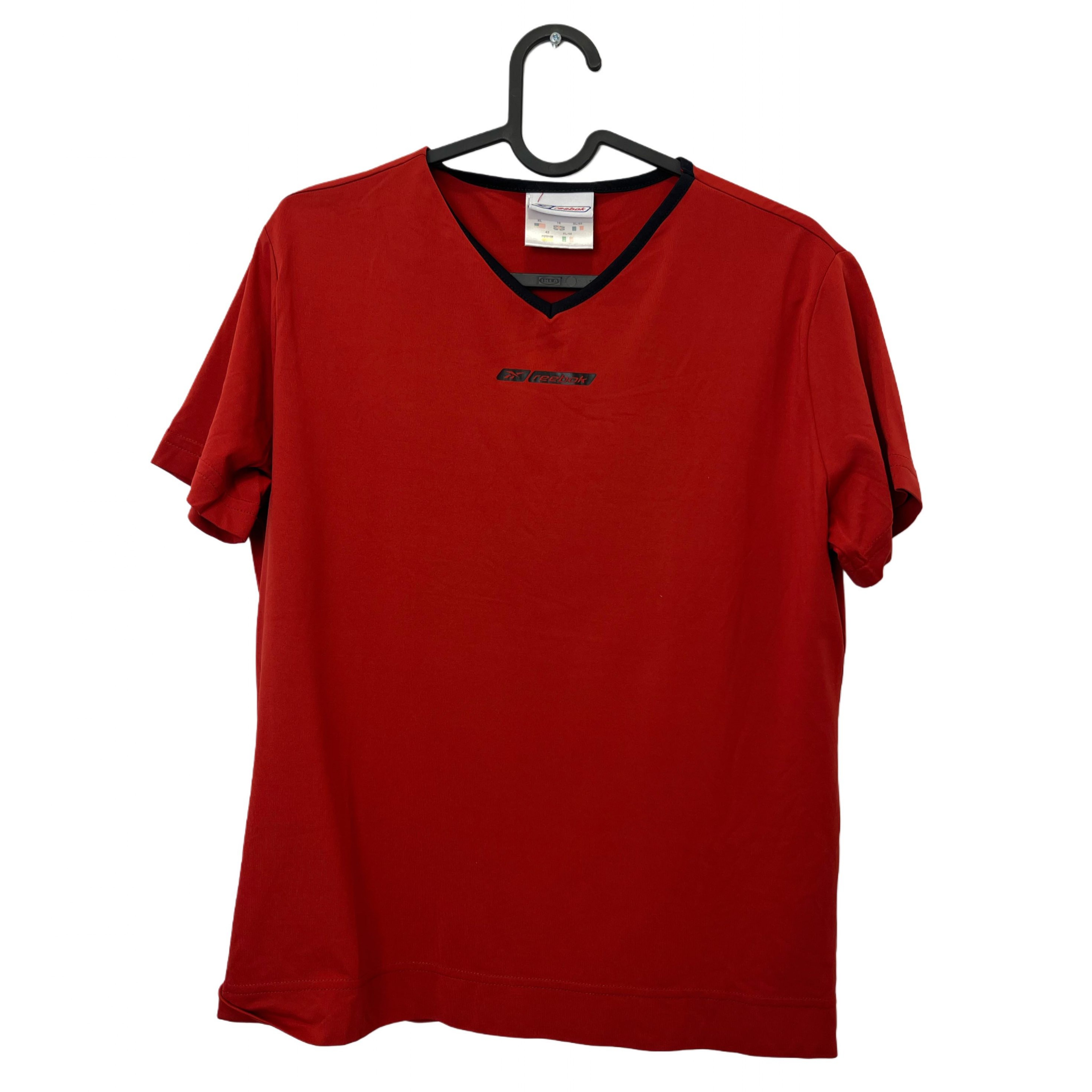 REEBOK RED T-SHIRT REEBOK RED T-SHIRT