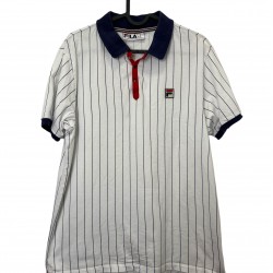 FILA WHITE POLO T-SHIRT