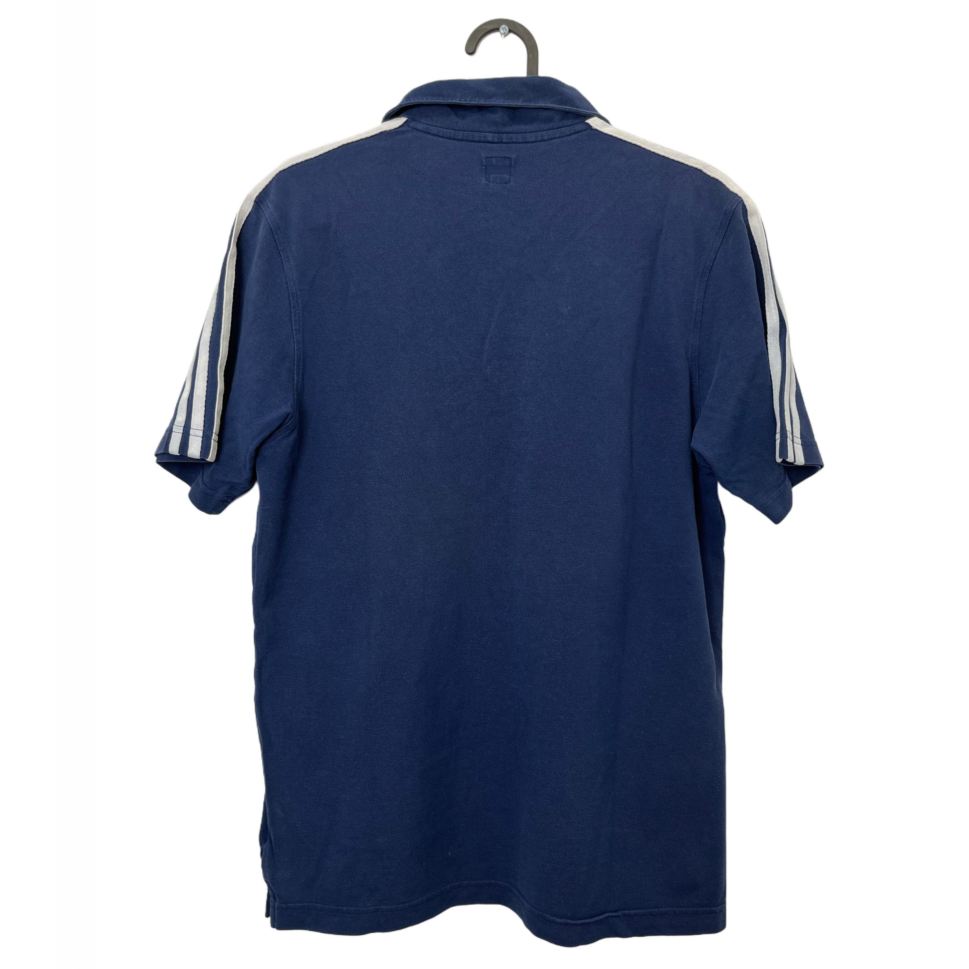 ADIDAS BLUE POLO T-SHIRT ADIDAS BLUE POLO T-SHIRT