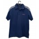 ADIDAS BLUE POLO T-SHIRT ADIDAS BLUE POLO T-SHIRT