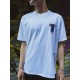 STUSSY WHITE T-SHIRT STUSSY WHITE T-SHIRT