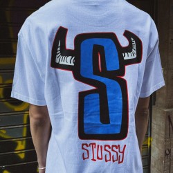 STUSSY WHITE T-SHIRT 