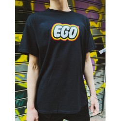 FEELS BLACK T-SHIRT "EGO"