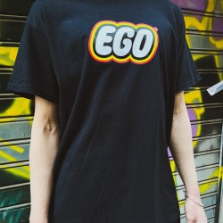 FEELS BLACK T-SHIRT "EGO"