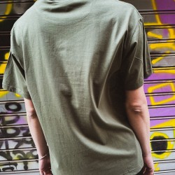 DREW OLIVE GREEN T-SHIRT