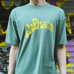 CARHARTT LIGHT GREEN T-SHIRT