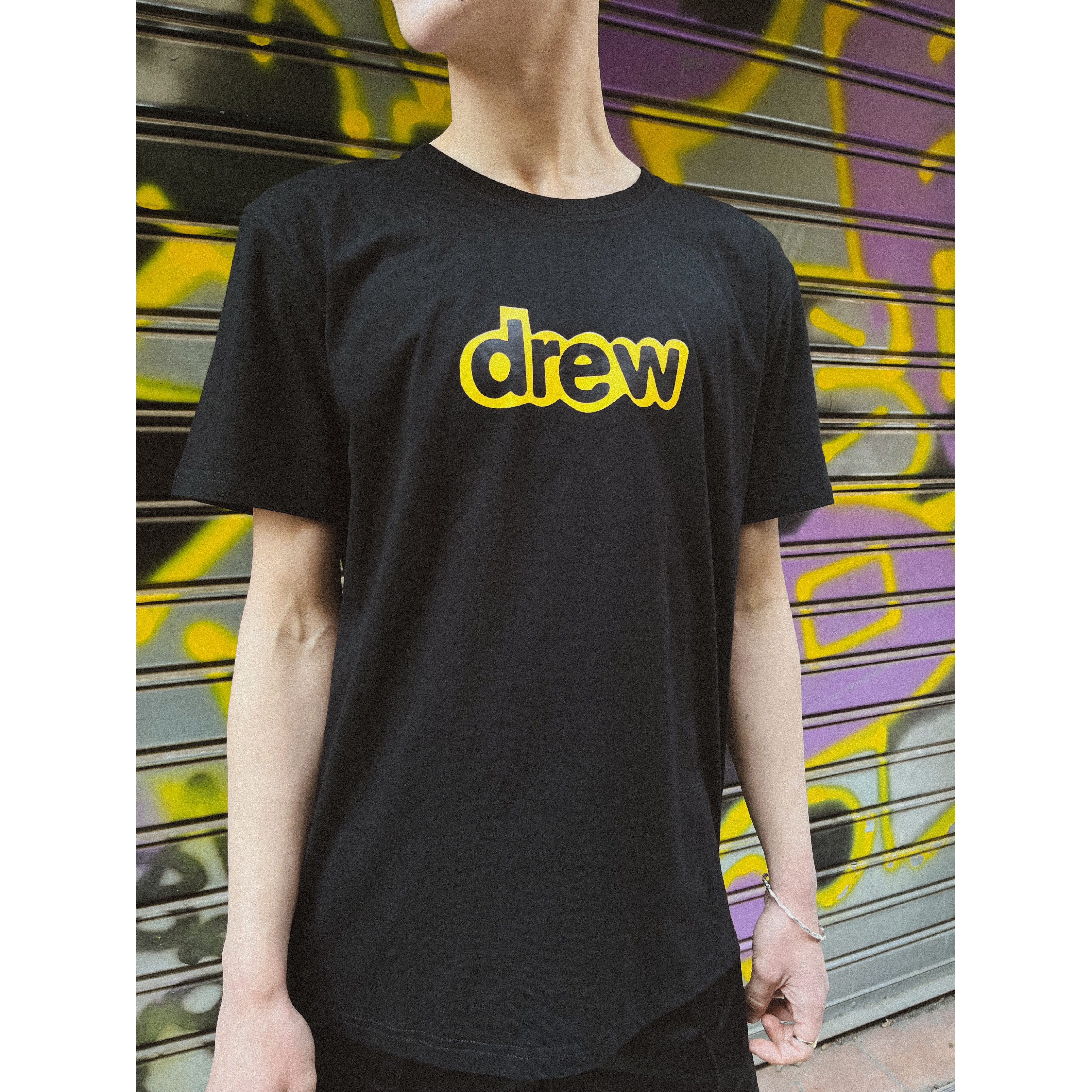 DREW BLACK T-SHIRT DREW BLACK T-SHIRT