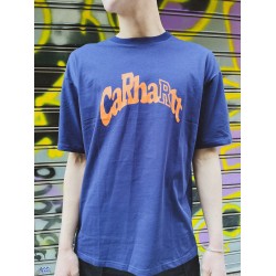 CARHARTT DARK BLUE T-SHIRT