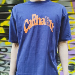 CARHARTT DARK BLUE T-SHIRT