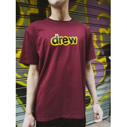 DREW DARK RED T-SHIRT