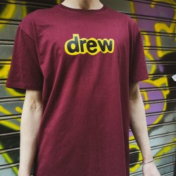 DREW DARK RED T-SHIRT