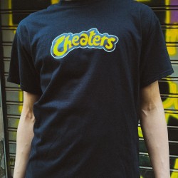 FEELS BLACK T-SHIRT "CHEATERS"