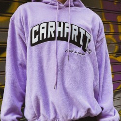 CARHARTT LIGHT PURPLE HOODIE