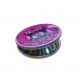 KUROMI ROUND DOUBLE COMPACT MIRROR WITH SEQUINS