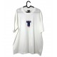 STUSSY WHITE T-SHIRT STUSSY WHITE T-SHIRT