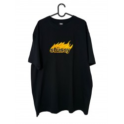 STUSSY BLACK T-SHIRT