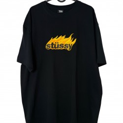 STUSSY BLACK T-SHIRT