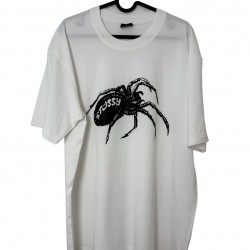 STUSSY WHITE T-SHIRT SPIDER 