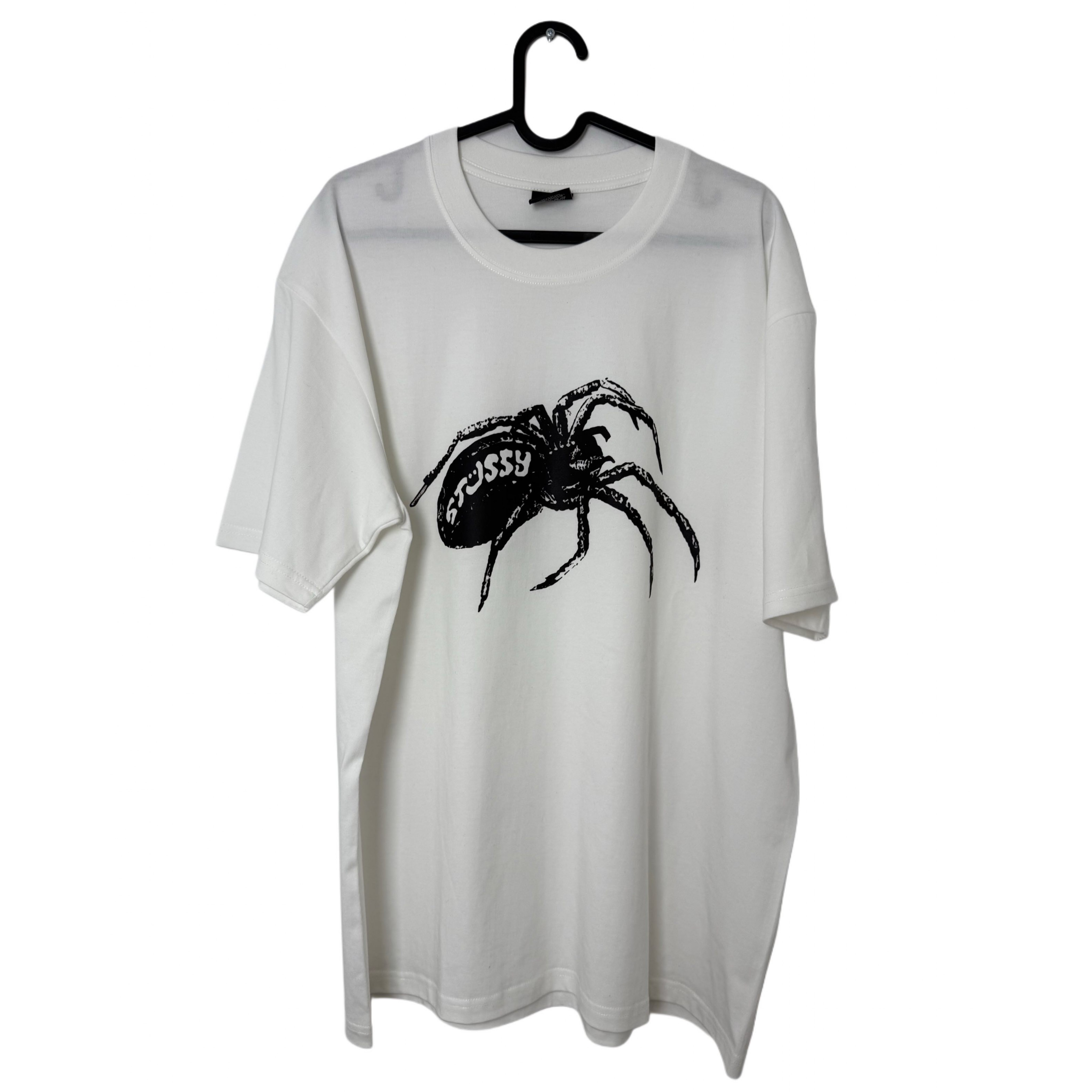 STUSSY WHITE T-SHIRT SPIDER STUSSY WHITE T-SHIRT SPIDER