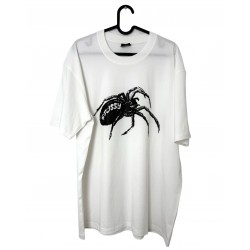 STUSSY WHITE T-SHIRT SPIDER 