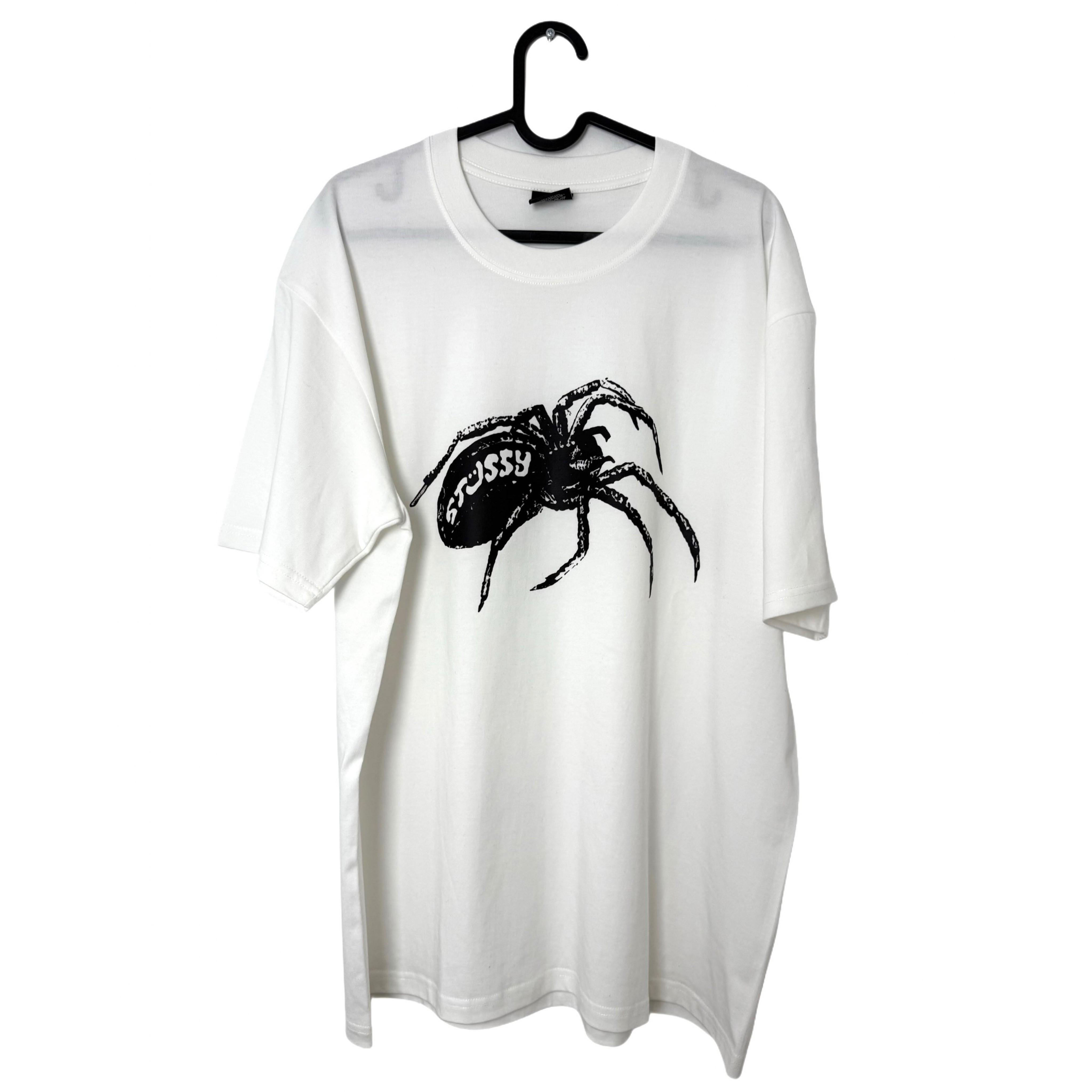STUSSY WHITE T-SHIRT SPIDER STUSSY WHITE T-SHIRT SPIDER