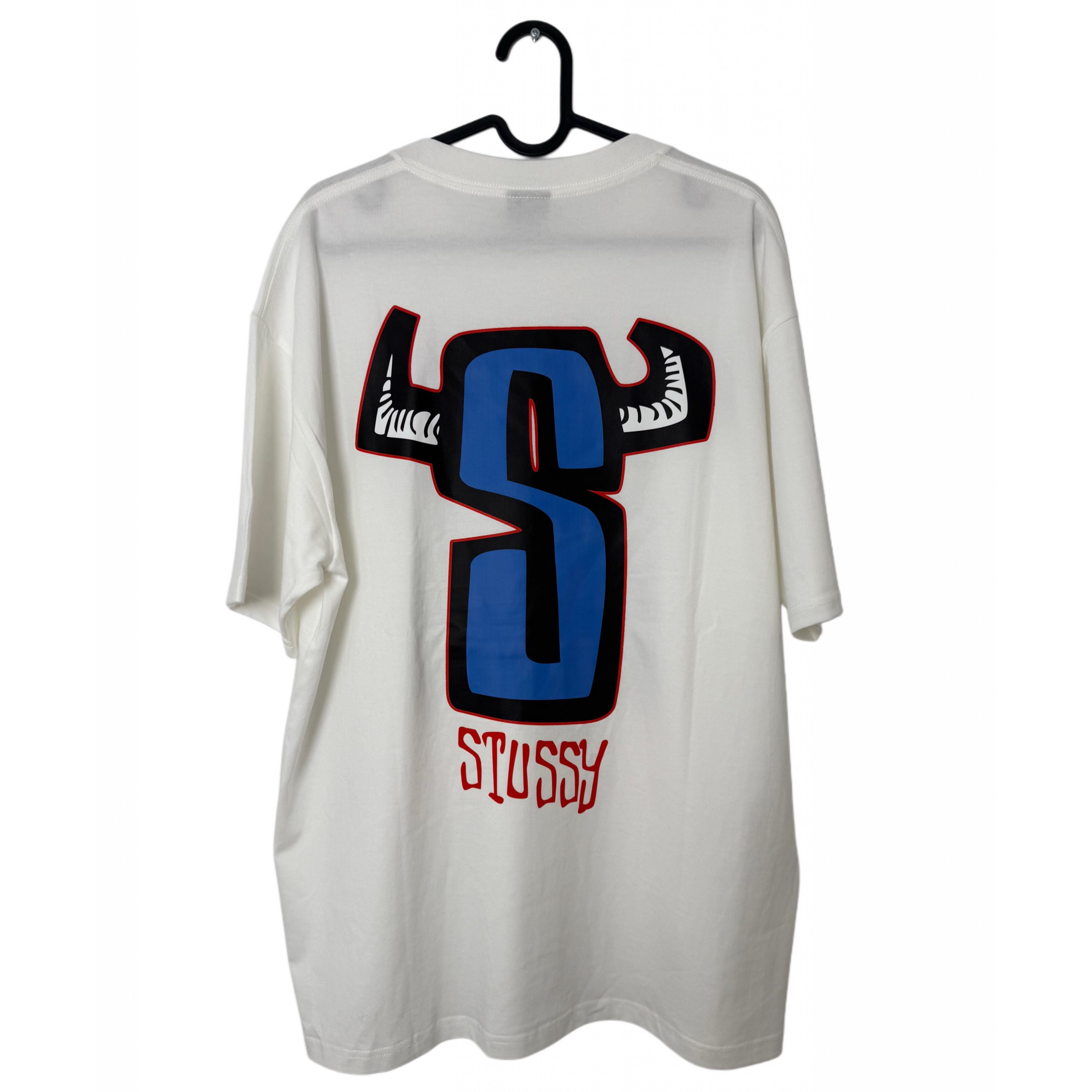 STUSSY WHITE T-SHIRT STUSSY WHITE T-SHIRT